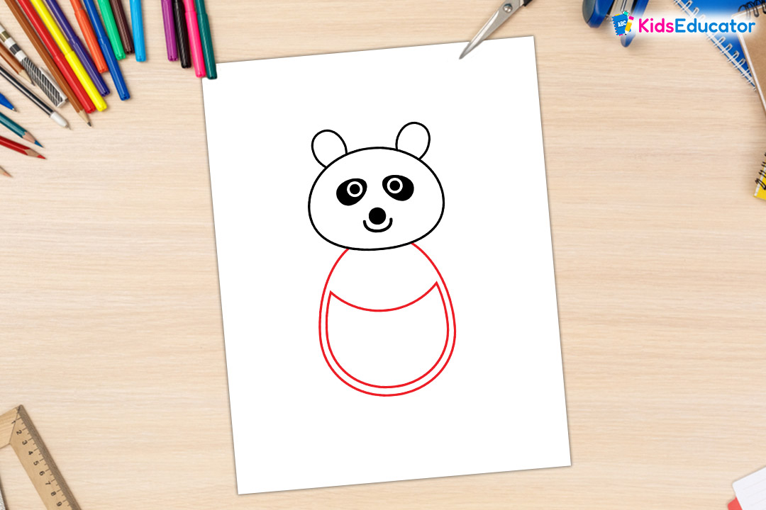 Panda-Body-Drawing