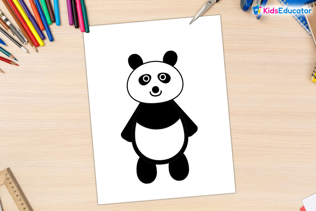 Panda Final Draw with Color