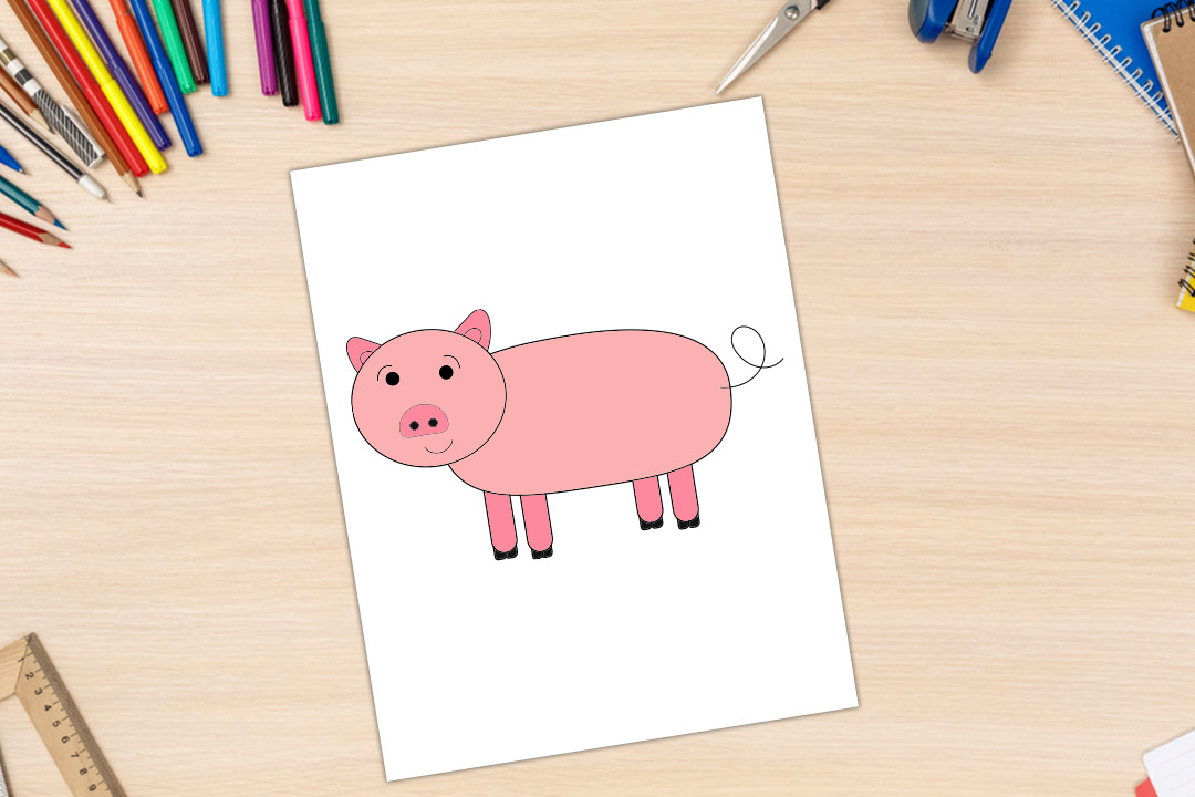 Color Your Pig