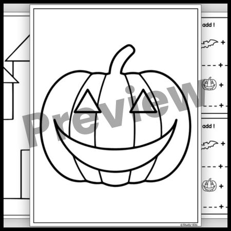 Halloween House Math Activities