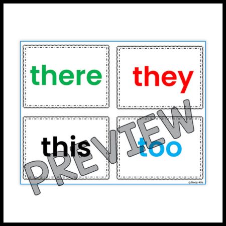 Sight Words Flashcard Activities Workbook for kids