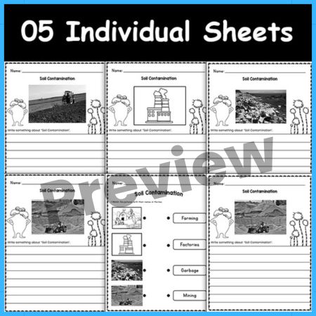 Soil Contamination Writing Worksheet