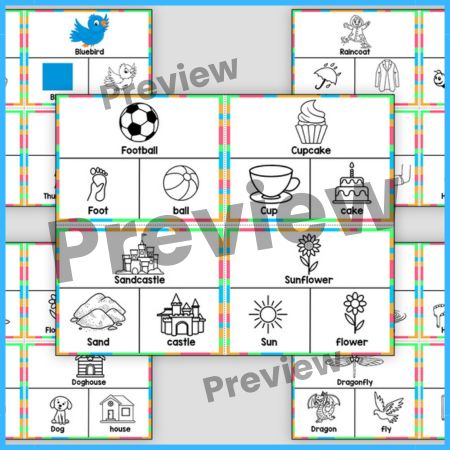 Spring Activities Worksheets for preschool, pre-k, or kindergarten