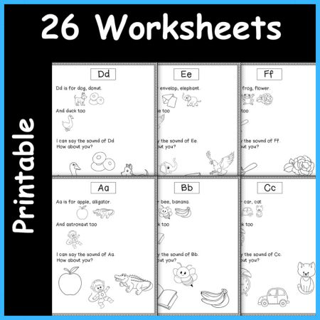 ABC Alphabet Rhyme worksheet