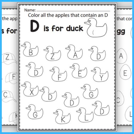 Alphabet Letter Recognition Activities