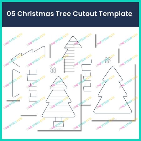 Christmas Tree Cutout Template