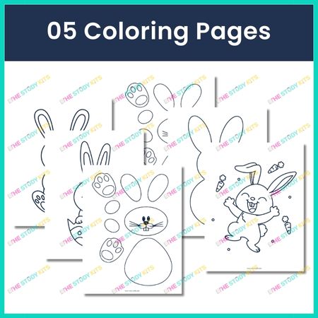 Easter Bunny Coloring Pages for Kids