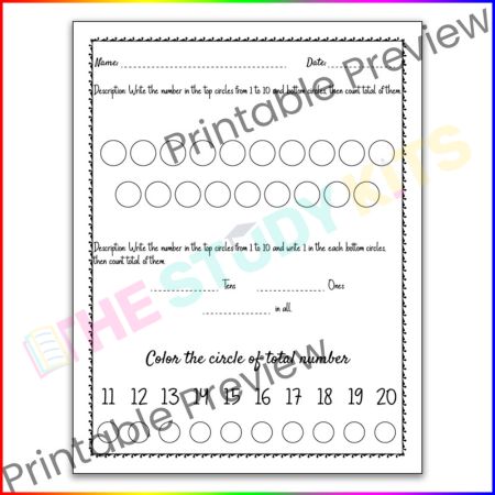 Foundations of Numbers worksheet