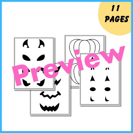 Halloween Coloring Worksheets for Kindergarten