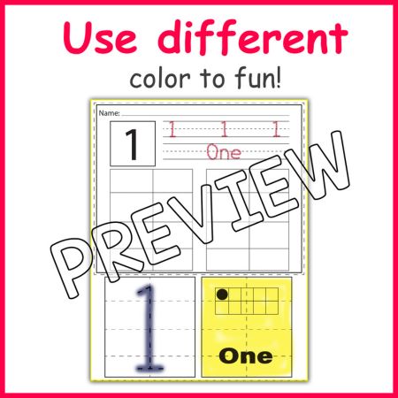 Numbering Puzzle worksheet