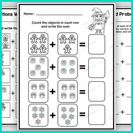 Christmas Math Activities- Addition and Subtraction