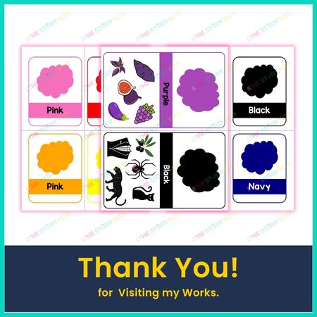 Color Flashcards For Kids