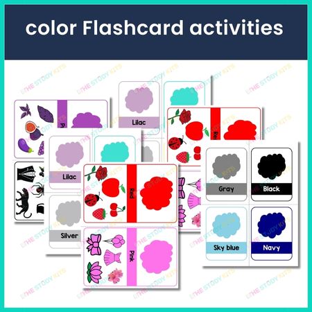 Color Flashcards worksheets