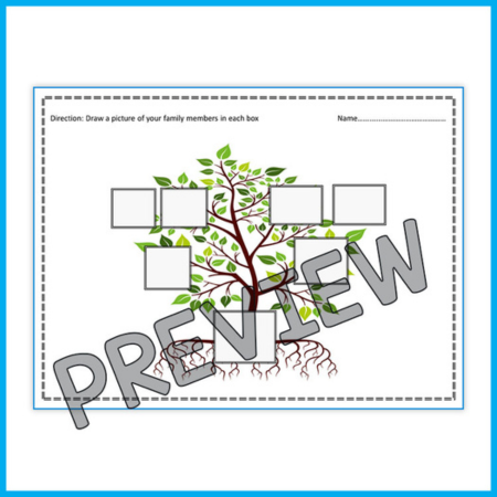 Family Tree Worksheet