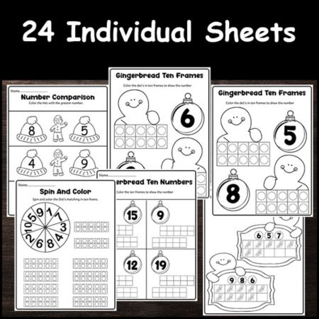 Gingerbread Man Activities worksheets