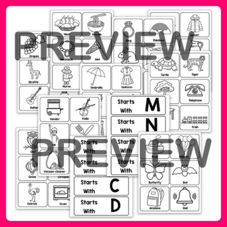 Sorting Centers Activities worksheet