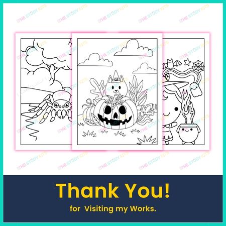 Spooky Halloween Coloring Book for Kids