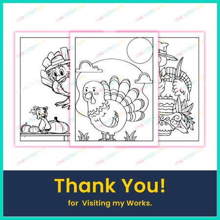 Thanksgiving Coloring Book worksheet